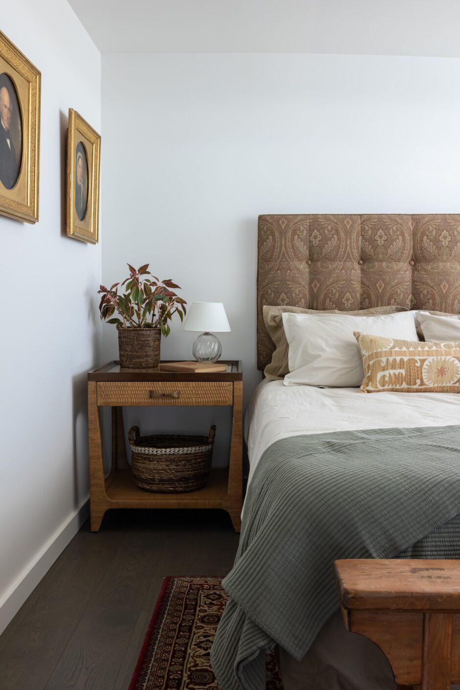 Bedroom Interior Design Upholstered Headboard