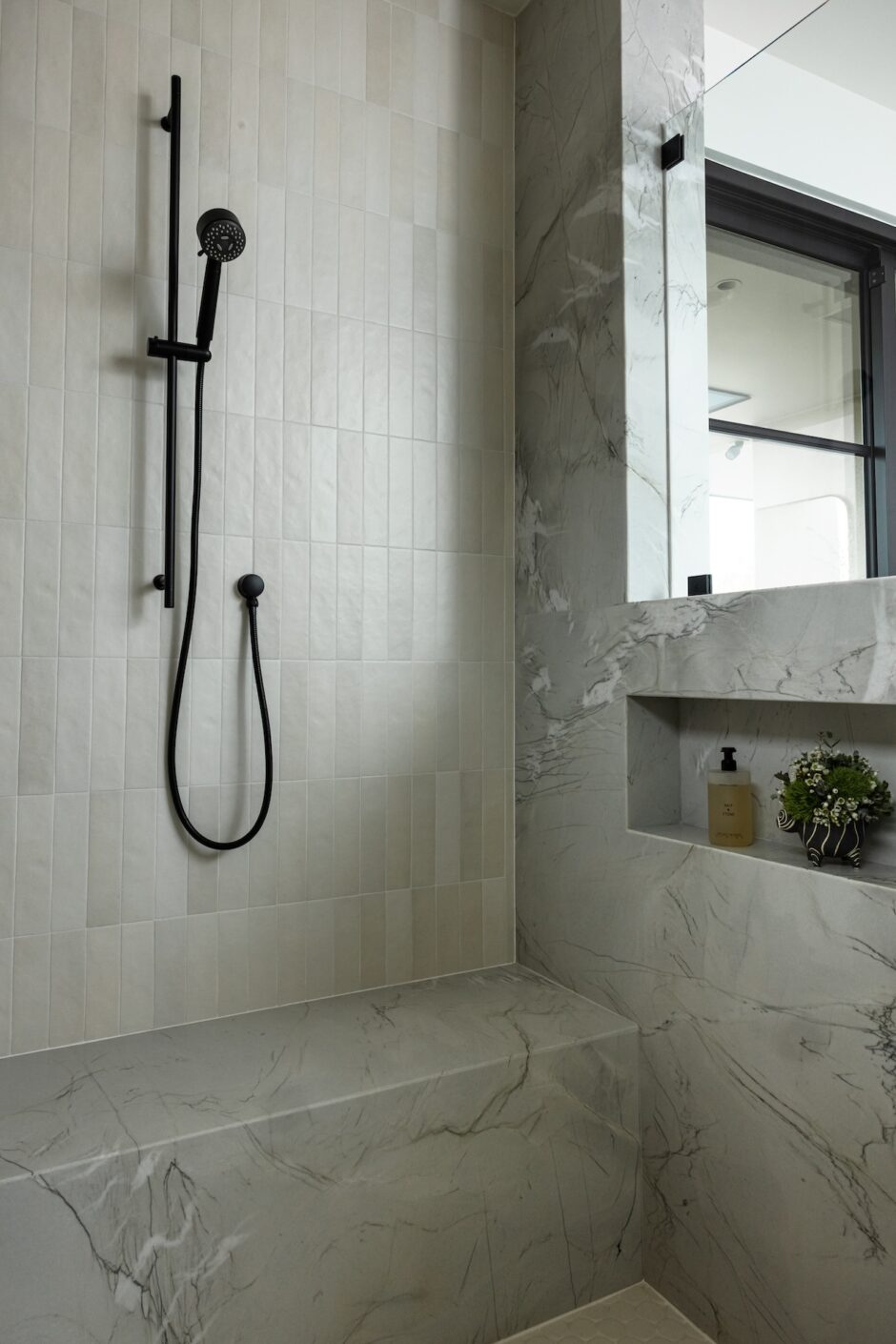 Shower Detail Dana Hurley Interiors Bathroom
